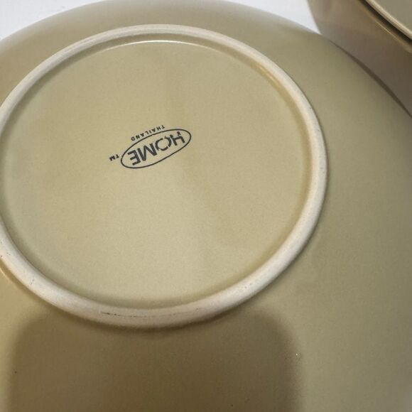 Home Stoneware Dinner Plates 11 1/4" Set/3 Excellent Discontinued G22 - Picture 3 of 6